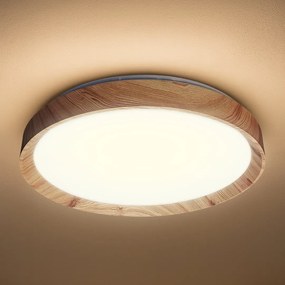 Stropné LED svietidlo Orinoko, 1x LED 36w, 4000k, imitácia dreva
