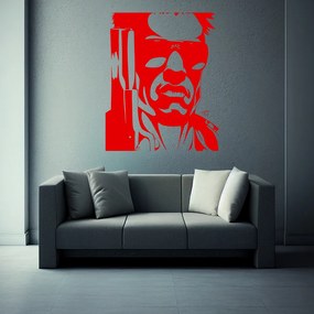 Veselá Stena Samolepka Terminátor Farba: červená, Veľkosť: 60 x 73 cm