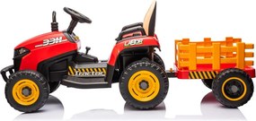 LEAN CARS Elektrický traktor BBH-030 červený