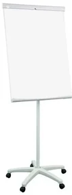 Flipchart Eurosupplies Basic 70 x 100 cm - pojazdný, biela