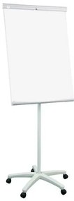 Flipchart Eurosupplies Basic 70 x 100 cm - pojazdný, biela