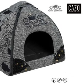 Iglu pre psov a mačky Noir Grey 47×46×40 cm