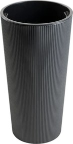 PLASTOVÝ KVETINÁČ URBANIKA ECO 57X29,5 CM ANTRACITOVÁ