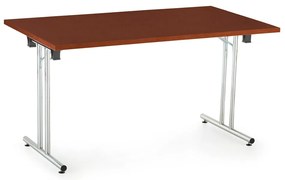 Skladací stôl Impress 140 x 80 cm, tmavý orech