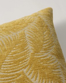 Karin - jednoduchá obliečka, 60x40cm farba produktu žltá látka zapletaná, vzorované
