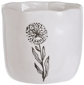 Porcelánový obal na kvetináč Valencia, 15 x 13 x 15 cm