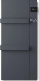 Sapho Sapho, ONSEN EVO elektrické vykurovacie teleso, 400x900mm, 1000 W, antracit, ONS10011