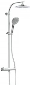 Schütte 60046 - Sprchový set s termostatickou batériou MADURA FRESH, lesklý chróm
