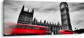 Obraz - Londýnske Houses of Parliament (120x50 cm)