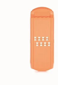 Börner Curly DesignLine Struhadlo Farba: Oranžová