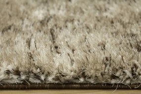 Koberec Shaggy Puffy P591 hnedý