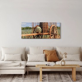 Obraz - Prívesný vozík (120x50 cm)