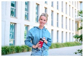 Červený cestovný hrnček 360 ml – Tefal