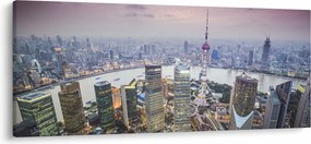 Obraz - Shanghai, Čína (120x50 cm)