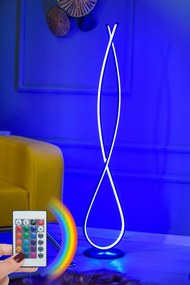 Stojacia lampa, Infinity Black - Multicolor
