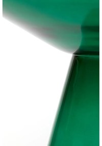 Sklenený okrúhly odkladací stolík ø 37 cm Dakwa – Light &amp; Living