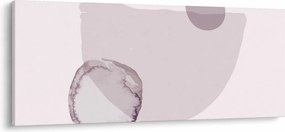 Obraz - Fialový minimalizmus N⁰2 (120x50 cm)
