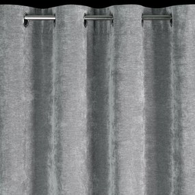 ZÁVES NA KRÚŽKOCH NILO 140X250 CM SIVÁ