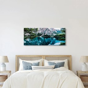 Obraz Jazerá v Alpách (120x50 cm)