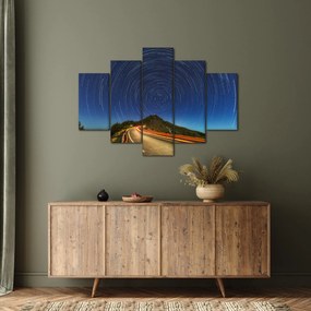 Obraz rotujúcich hviezd (150x105 cm)