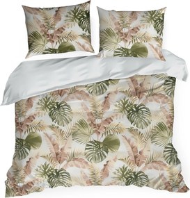 SATÉNOVÉ OBLIEČKY SPRING29 200X220 CM, 2KS 70X80 CM LISTY