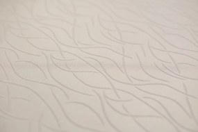 Dekorstudio Teflónovy obrus na stôl Waves - biely Rozmer obrusu (šírka x dĺžka): 140x200cm