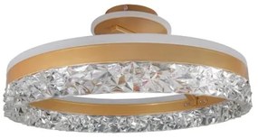 Brilagi - LED Stmievateľný prisadený luster LED/86W/230V 3000-6500K zlatá + DO