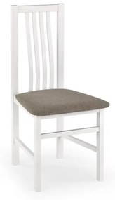Jedálenská stolička H701 s podložkou, biela