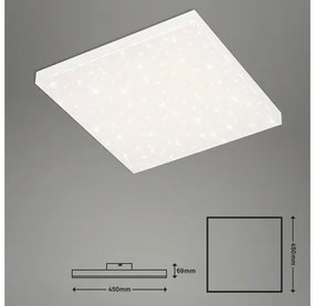 LED panel Briloner 7381-116 24W 2400lm 3000-6500K biely s diaľkovým ovládaním