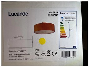 Lucande Lucande - Stropné svietidlo GALA 4xE27/40W/230V LW1029