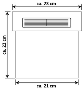 Spot-Light 6710102 - LED Solárne domové číslo LED/2x0,07W/2,4V IP44