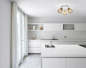 BERGE Okrúhle stropné svietidlo - 3xE27 - LUCA04