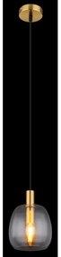 Globo 15789HM - Luster na lanku GARRI 1xE14/40W/230V pr. 16 cm mosadz