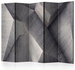 Artgeist Paraván - Abstract concrete blocks [Room Dividers]