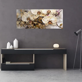 Obraz - Orchidey (120x50 cm)