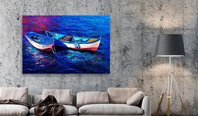 Obraz - Abandoned Boats Veľkosť: 90x60, Verzia: Na talianskom plátne