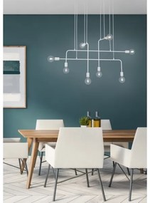 Trio - Luster na lanku CONNOR 8xE27/10W/230V