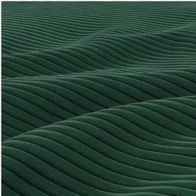 Rohová rozkladacia sedačka FERMO Poso fľaškovo zelená