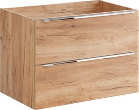 Comad Kúpeľňová skrinka pod umývadlo Capri Oak 80 dub zlatý craft