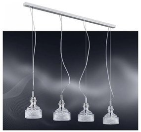 Argon 1650 - LED Luster na lanku TULUZA 4xLED/5W/230V