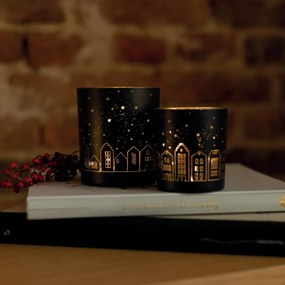 räder Sklenený svietnik City of Light 8 cm