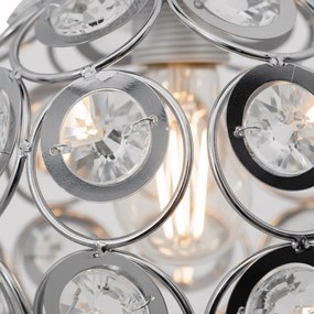 Toolight - Elegantná stropná lampa 1xE27 APP207, chrómová, OSW-00402