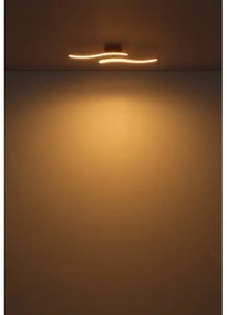 Globo 67178P - LED Prisadený luster TYLER LED/12W/230V 3000K oranžová