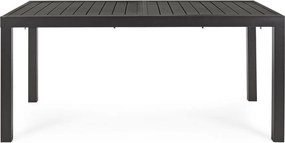 Hliníkový záhradný jedálenský stôl 90x160 cm Hilde – Bizzotto