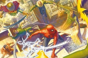 Plagát, Obraz - Marvel - Spider-Man vs The Sanister, (91.5 x 61 cm)