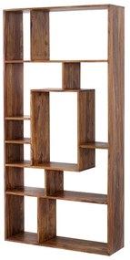 Policový regál Makassar II 180cm Sheesham