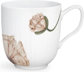 Biely porcelánový hrnček Kähler Design Hammershøi Poppy, 330 ml