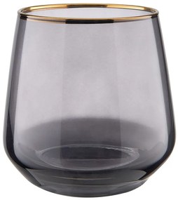 TOUCH OF GOLD TOUCH OF SILVER Pohár so strieborným okrajom 345 ml