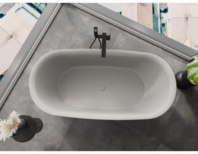 Mexen Siena, voľne stojaca vaňa z konglomerátu 170 x 80 cm, betónová matná, 57291708061