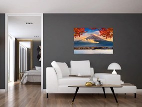 Obraz - Japonsko, Hora Fudži (90x60 cm)